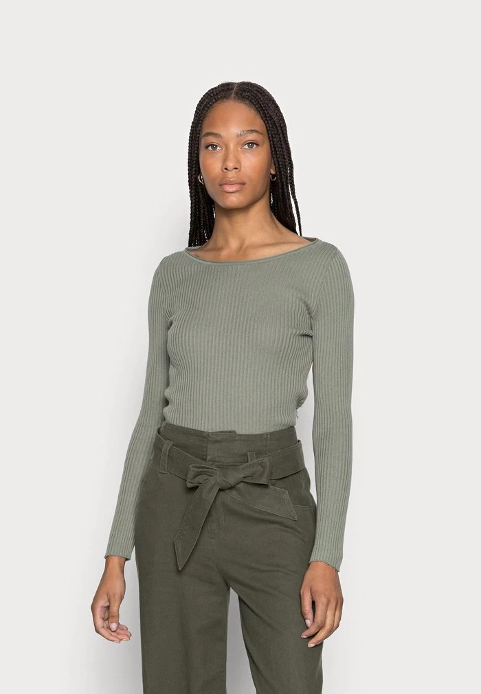 Pulls De Golf ANNA FIELD Anna Field Boatneck Jumper Vert Femme | SLX-5632399